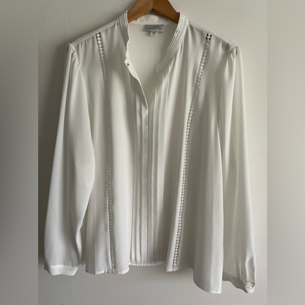 2X Worn once | White blouse